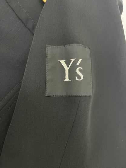 80s | Y's | Double tailored jacket | BLK