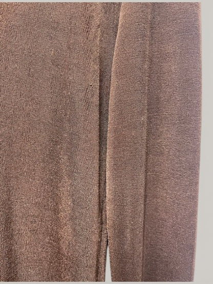 Crew neck long-sleeve tops