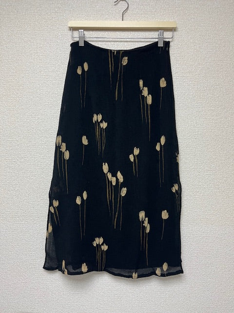KRIZIA | Patterend Skirt | BLK
