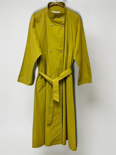 Long Coat | Mustard Yellow