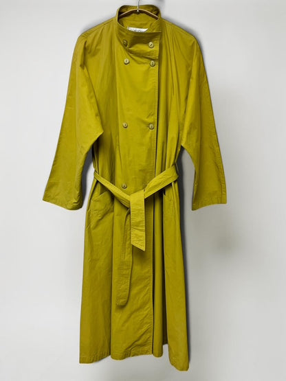 Long Coat | Mustard Yellow