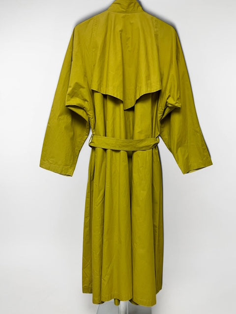 Long Coat | Mustard Yellow