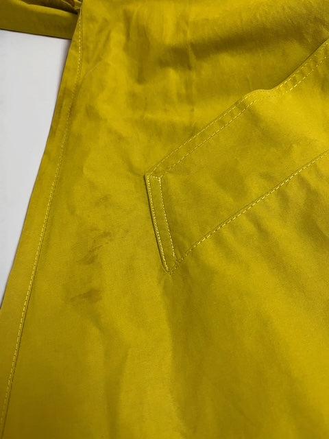 Long Coat | Mustard Yellow