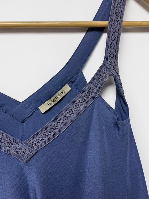 Y2K | Designed Silk Tank Top | VIO