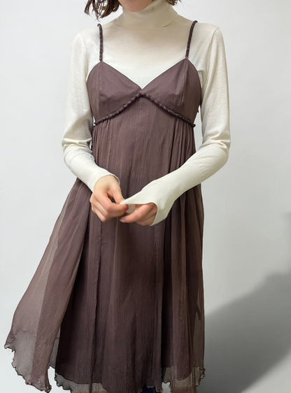 Sheer Cami Dress | BRN