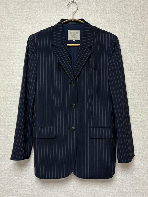 BURBERRYS | Wool Stripe Jacket | NVY