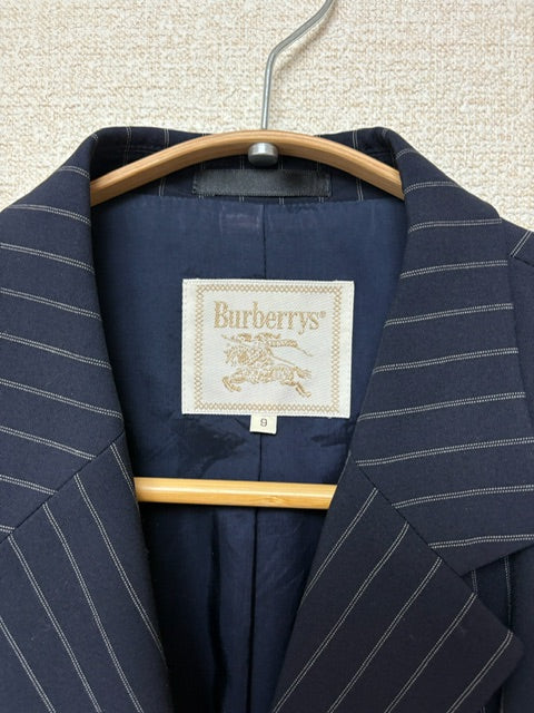 BURBERRYS | Wool Stripe Jacket | NVY