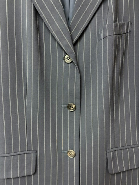 BURBERRYS | Wool Stripe Jacket | NVY