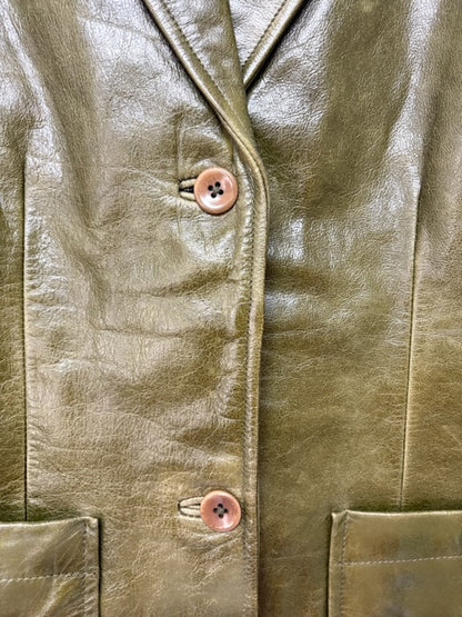 OLD GAP | Leather jacket | GRN
