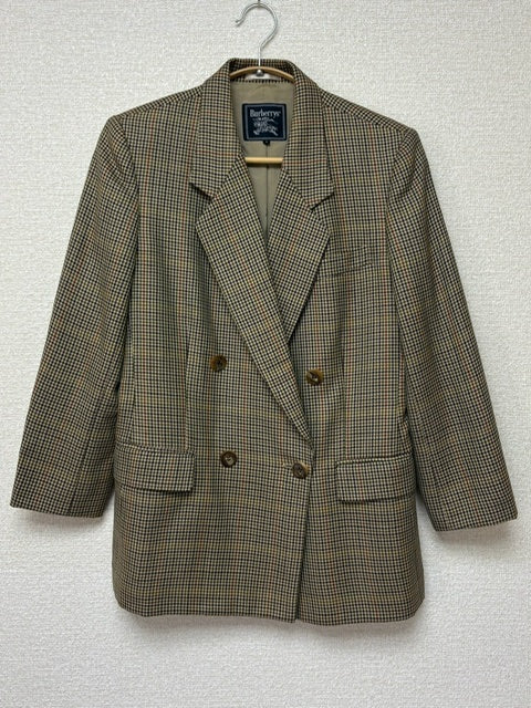 90s | BURBERRYS | Check tailored jacket