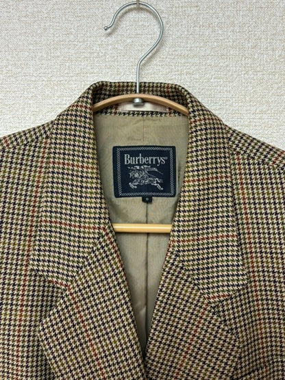 90s | BURBERRYS | Check tailored jacket