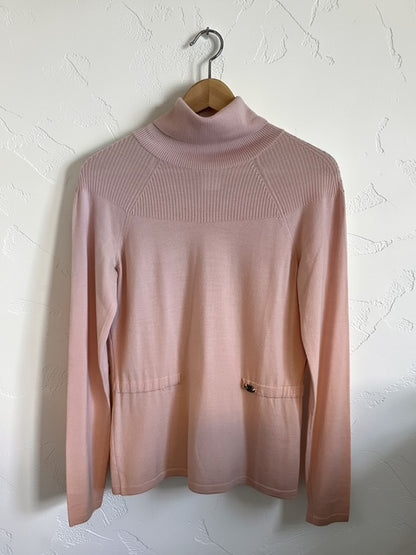 Celine | Pink Wool Turtleneck Sweater | M size