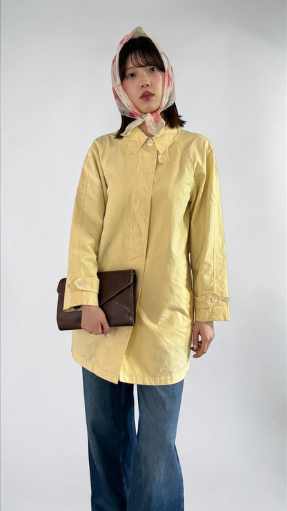 Ralph Lauren | Lemon Yellow Half Coat