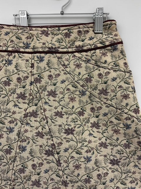 Flower Printed Middle Skirt | PHILOSOPHY DI ALBERTA FERRETTI