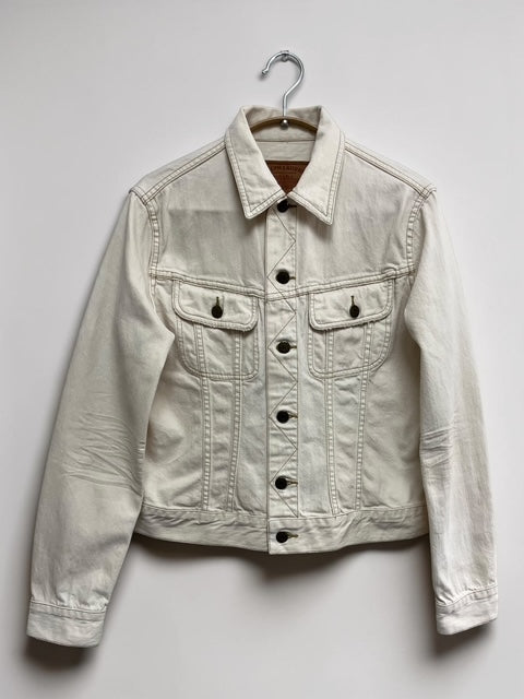 RALPH LAUREN | DUNGAREES | White Denim Jacket