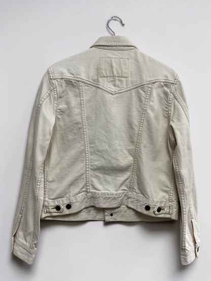 RALPH LAUREN | DUNGAREES | White Denim Jacket