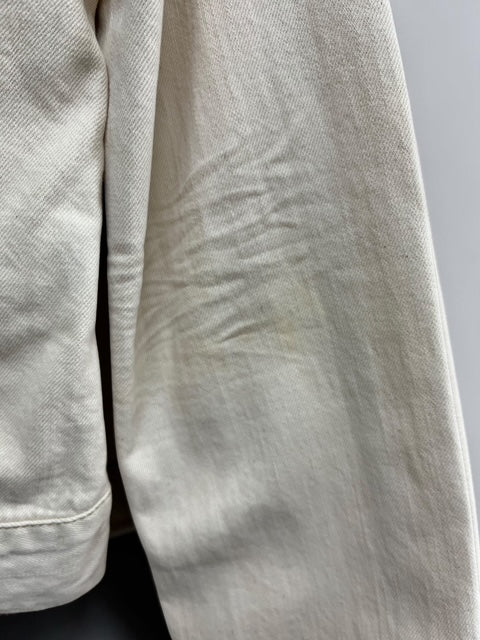 RALPH LAUREN | DUNGAREES | White Denim Jacket