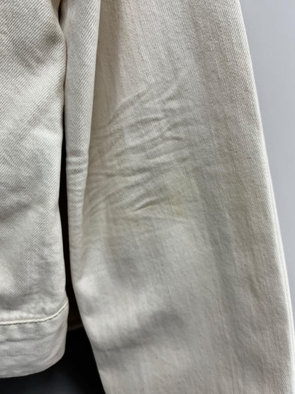 RALPH LAUREN | DUNGAREES | White Denim Jacket