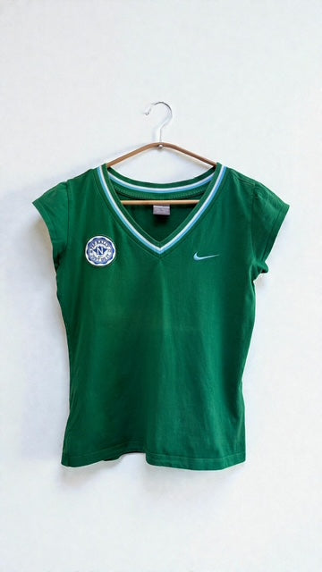 NIKE | V-neck tee | Y2K | GRN