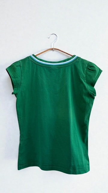 NIKE | V-neck tee | Y2K | GRN