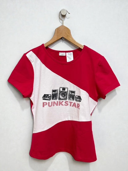 Y2K | Printed Tee | RED×WHT