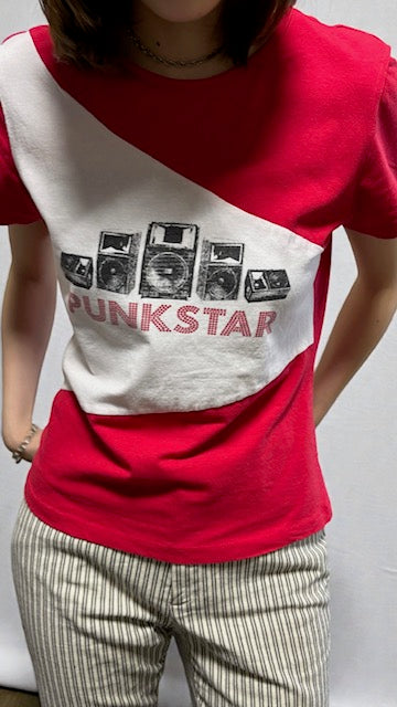 Y2K | Printed Tee | RED×WHT