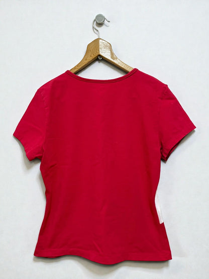 Y2K | Printed Tee | RED×WHT