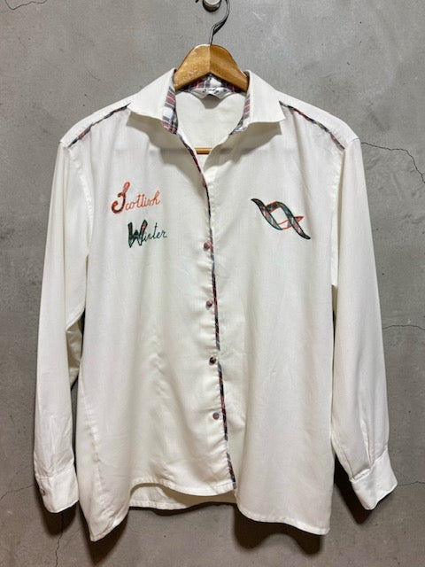 White Designed Shirt
