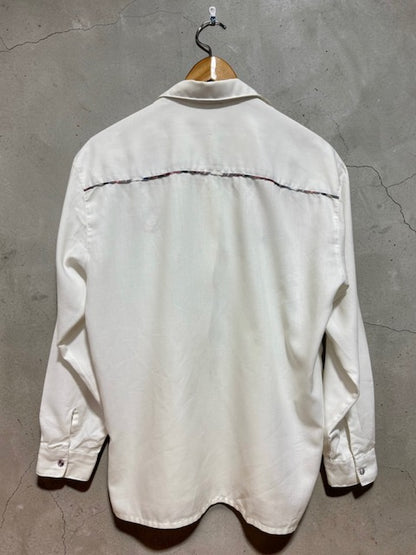 White Designed Shirt