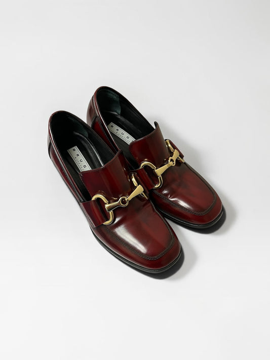 Horsebit Lofers | BRUGLIA | Burgundy | 36.5
